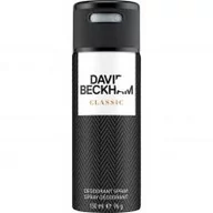 Dezodoranty i antyperspiranty męskie - Beckham Beckham Classic dezodorant spray 150 ml | Wysyłamy natychmiast! | Dostawa kurierem w 24h za 9,99zł - miniaturka - grafika 1