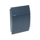 Skrzynki na listy - Skrzynka pocztowa na gazety i listy HARROW, antracytowa - miniaturka - grafika 1