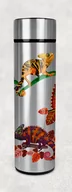 Kubki termiczne - Termos LED srebrny 500 ml kameleony - miniaturka - grafika 1