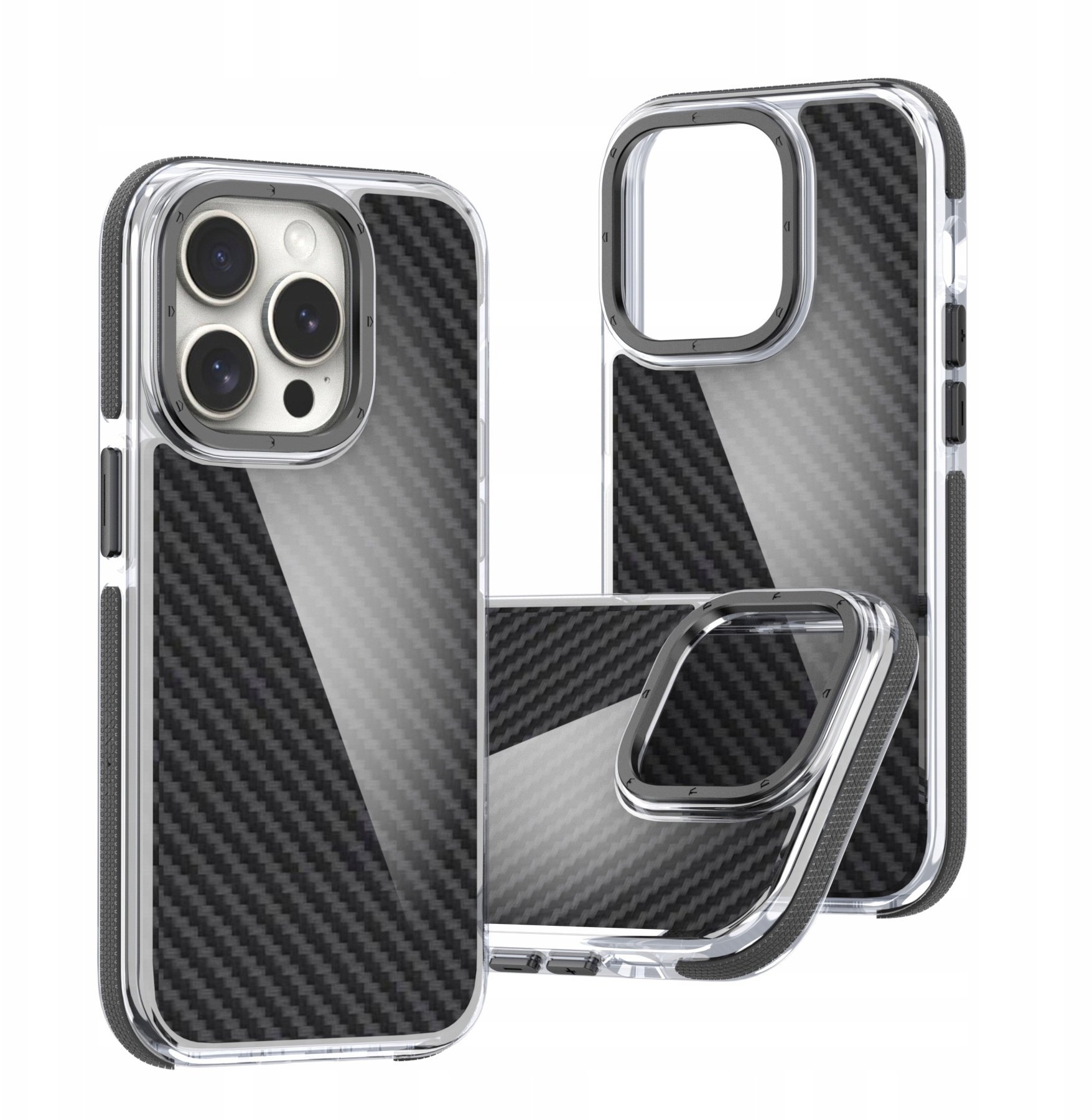 Nakładka Acrylic Carbon do iPhone 16 Plus 6,7