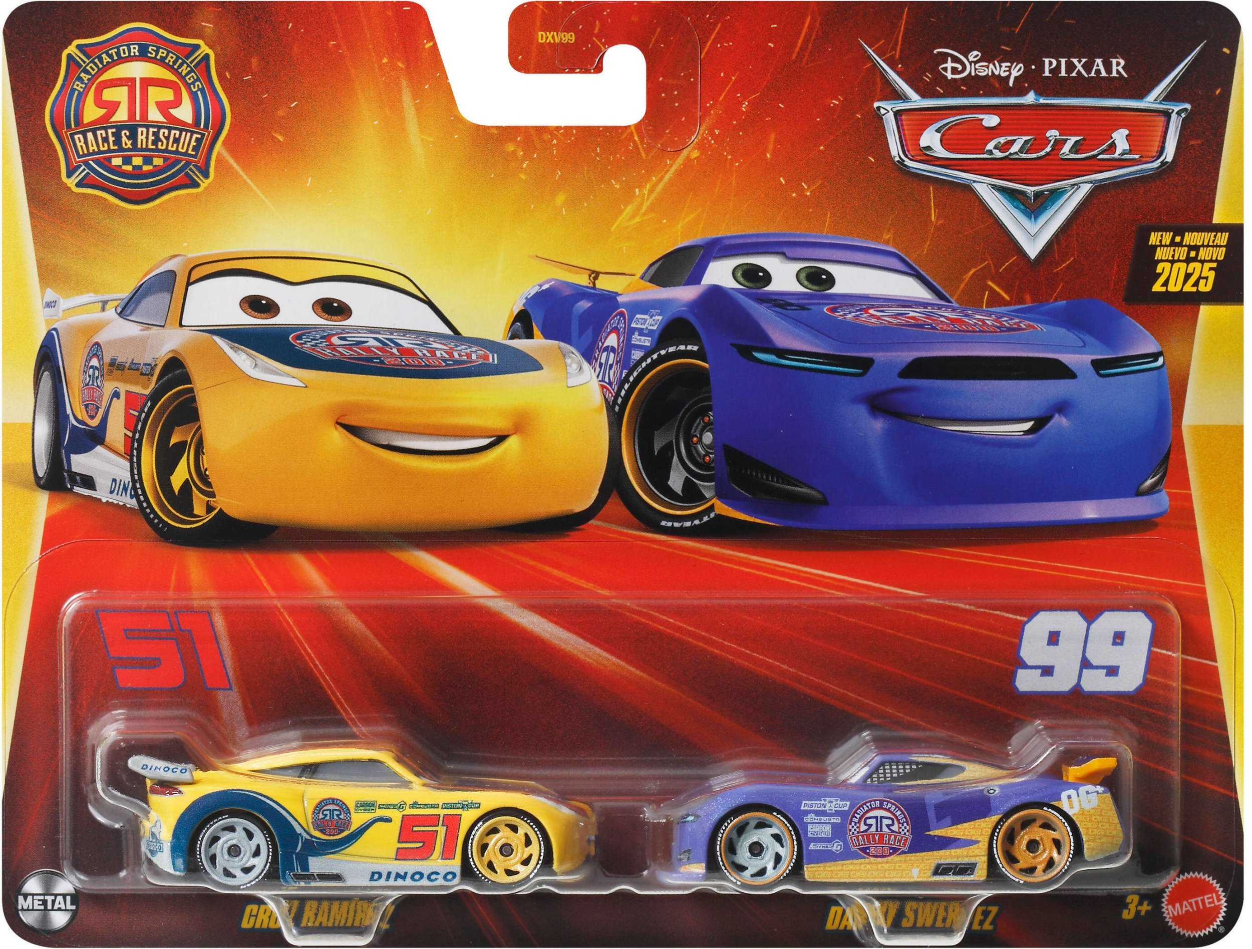 Cars Auta Samochody zabawki 2-pak