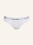 Majtki damskie - Calvin Klein Stringi Modern Cotton weiss - miniaturka - grafika 1