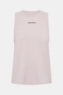 Bluzki damskie - NEW BALANCE Top - Różowy jasny - Kobieta - L (L) - grafika 1