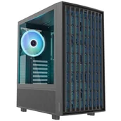 Obudowy komputerowe - Obudowa Modecom Breeze ARGB Flow czarna (AT-BREEZE-MG-ARGB-10-000000-0002) - miniaturka - grafika 1