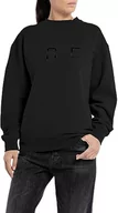 Bluzy damskie - Replay Bluza damska, 098 BLACK, S - miniaturka - grafika 1