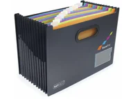 Teczki i skoroszyty - Teczka harmonijkowa Rapesco Germ Savvy antybakteryjna wolnostojąca 13 przegródek - miniaturka - grafika 1