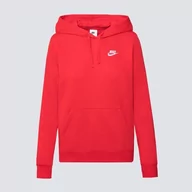 Bluzy damskie - NIKE BLUZA Z KAPTUREM W NSW CLUB FLC STD PO - miniaturka - grafika 1