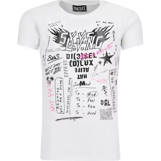 Koszulki męskie - Diesel T-shirt TSILYEXA | Regular Fit - grafika 1