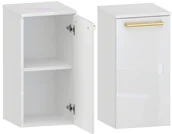 Szafki łazienkowe - Słupek Łazienkowy ATHOS 35 1D D P- Uchwyt Złoty - miniaturka - grafika 1