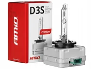 Żarówki samochodowe - Żarówka Żarnik Xenon Ksenon D3S 6000K Premium AMiO - miniaturka - grafika 1