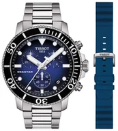Zegarki męskie - Zegarek Tissot T120.417.11.041.01+T852.047.175 SEASTAR 1000 CHRONOGRAPH - miniaturka - grafika 1