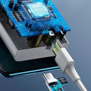Baseus szybka ładowarka sieciowa USB / USB Typ C VOOC Quick Charge 4.0+ Power Delivery 3.0 + kabel USB - USB Typ C 1m czarny (TZCCFS-H01) - Ładowarki do telefonów - miniaturka - grafika 12