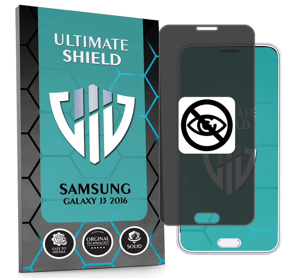 NAJLEPSZA FOLIA 5D ANTYSZPIEGOWSKA DO SAMSUNG GALAXY J3 2016 HYDROŻELOWA