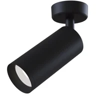 Lampy sufitowe - Sufitowy reflektor do gabinetu Focus C017CW-01B Maytoni regulowany czarny - miniaturka - grafika 1