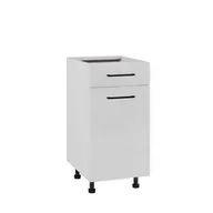 Meble kuchenne - Siena Szafka Dolna D1S-40 Blum Biały Mat - miniaturka - grafika 1