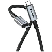Kable USB - Kabel Verbatim Sync & Charge USB-C do USB-C 240W 40Gb/s 120cm czarny 31847 - miniaturka - grafika 1