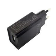 Ładowarki do telefonów - Techly Ładowarka Sieciowa Ładowarka USB-A 5V 2.4A 12W max czarna IPW-USB-24BK - miniaturka - grafika 1
