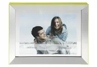 Ramki na zdjęcia - Ramka zdjęcia dwustronna 10x15 pastelowa zielona - miniaturka - grafika 1