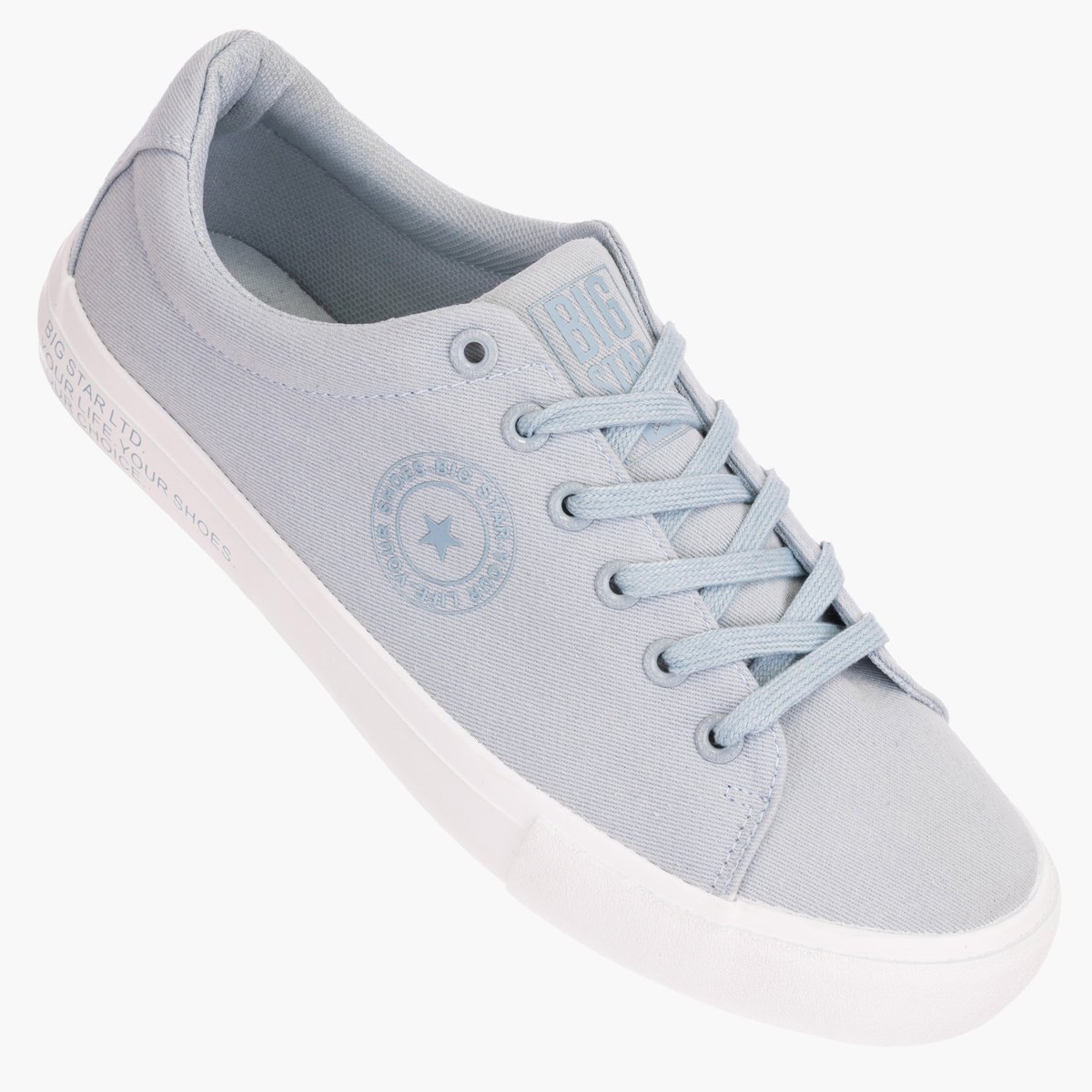 Trampki Męskie Big Star Niebieskie Buty LL174077 Niebieski 43