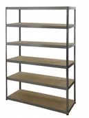 Szafy i regały magazynowe - Regał Helios magazynowy metalowy HZZ_213X150X40_6_175 ilość półek 6 nośność 175 kg / Wamar-Sosenka - miniaturka - grafika 1