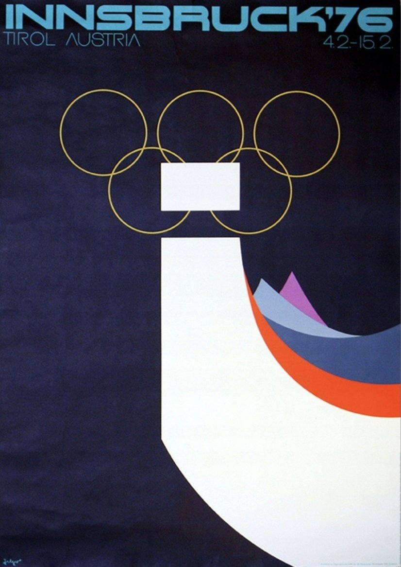 PODKŁADKA POD MYSZ Nadruk 22x18 cm Zimowa olimpiada w Innsbrucku Prezent