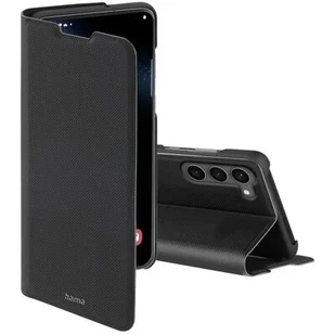 Hama Etui Slim Pro Booklet do Samsung Galaxy S23+ Czarny - Etui i futerały do telefonów - miniaturka - grafika 1