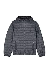 Teddy Smith Blighter Jr Anorak dla dzieci, Melange Black, 8 - Kurtki i płaszcze dla chłopców - miniaturka - grafika 1