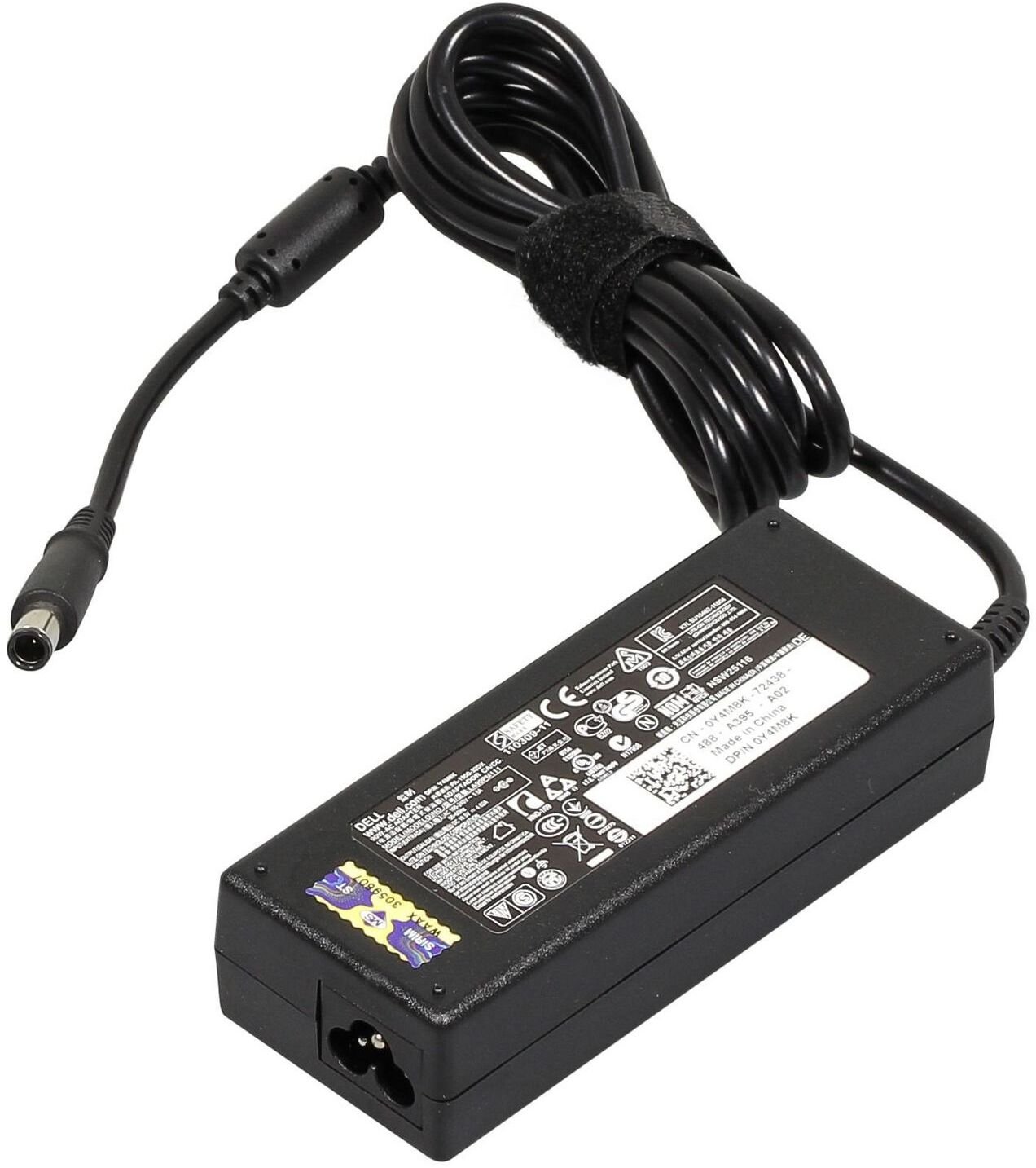 Dell AC Adapter, 90W, 19.5V, 3 4T4GM