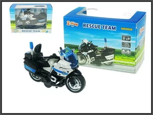 M&amp;Z Motocykl policyjny ze światłem i dźwiękiem - Samochody i pojazdy dla dzieci - miniaturka - grafika 1
