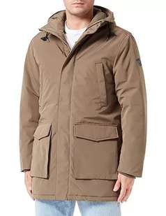 Replay parka męska relaxed fit, 928 ciemny oliwkowy, XS - Kurtki męskie - miniaturka - grafika 1
