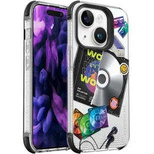 Laut Pop Retro Music do iPhone 14 Plus / 15 Plus - Etui i futerały do telefonów - miniaturka - grafika 1