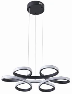 Burton - lampa wisząca LED czarny mat. 1x40W 341901-30 - Lampy sufitowe - miniaturka - grafika 1