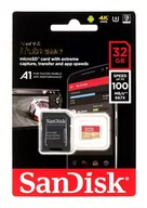 Karty pamięci - SanDisk Extreme microSDHC 32GB 100/60 MB/s A1 V30 U3 - miniaturka - grafika 1
