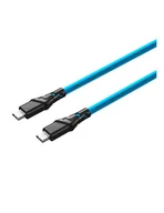 Akcesoria fotograficzne - Kabel Mathorn MTC210 USB C-C 2m 20 Gbps 4K 100W ArcticBlue - miniaturka - grafika 1
