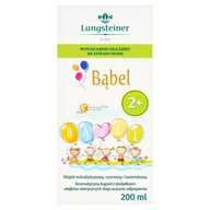 Kosmetyki kąpielowe dla dzieci - BĄBEL Płyn do kąpieli dla dzieci na zatkany nosek, 200 ml /Langsteiner/ - miniaturka - grafika 1