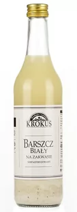 Barszcz Biały Na Zakwasie Niepasteryzowany 480 Ml - Krokus - Zupy w płynie - miniaturka - grafika 1