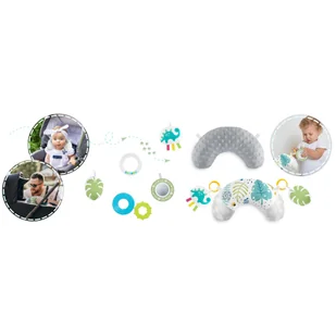 Mata interaktywna edukacyjna 110 x 100 cm Nessi Ricokids - Maty edukacyjne - miniaturka - grafika 15