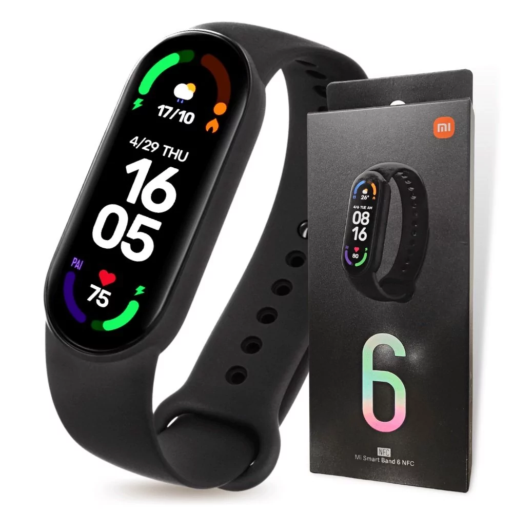 Xiaomi Mi Band 6 NFC Czarny