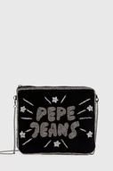 Torebki damskie - Pepe Jeans torebka kolor czarny - miniaturka - grafika 1