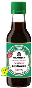 Kikkoman Sos sojowy mniej soli 150 ml - Majonezy i dressingi - miniaturka - grafika 1