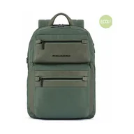 Plecaki - Piquadro, Zaino Porta Computer Zielony, male, - miniaturka - grafika 1