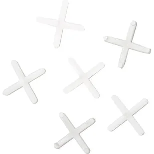 Krzyżyki dystansowe do glazury 3 mm 150 sztuk - Narzędzia glazurnicze - miniaturka - grafika 1