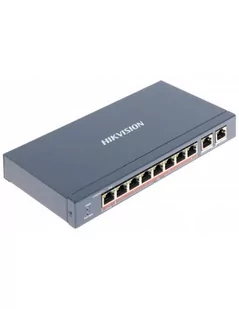 HIKVISION Switch 8xPoE 2xUplink 110W DS-3E0310HP-E DS-3E0310HP-E - Switche - miniaturka - grafika 1