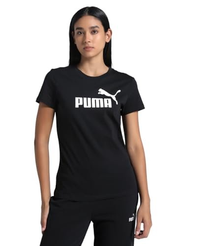 Koszulka z logo ESS nr 1 PUMA czarna