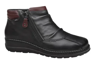 Botki AXEL Comfort 1725 H Czarne na 2-zamki Kosela Medic 9725 na Haluksy - Botki damskie - miniaturka - grafika 1