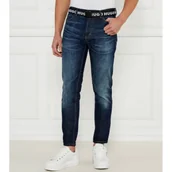 Spodnie męskie - HUGO Jeansy 634 | Tapered fit - miniaturka - grafika 1