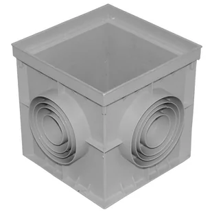Studzienka ściekowa uniwersalna 20x20 cm polipropylen Scala Plastics - Odwodnienia, kanały i akcesoria - miniaturka - grafika 1