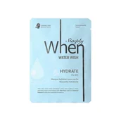 Maseczki do twarzy - When When Maski w płachcie Simply When Water Wish 23.0 ml - miniaturka - grafika 1