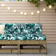 Sofy ogrodowe - Ogrodowa sofa środkowa, impregnowane drewno sosnowe Lumarko! - miniaturka - grafika 1