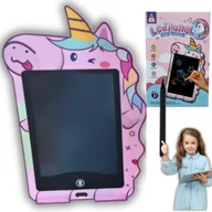 Zabawki interaktywne dla dzieci - ZNIKOPIS TABLET GRAFICZNY DO RYSOWANIA DLA DZIECI JEDNOROŻEC RÓŻOWY - miniaturka - grafika 1